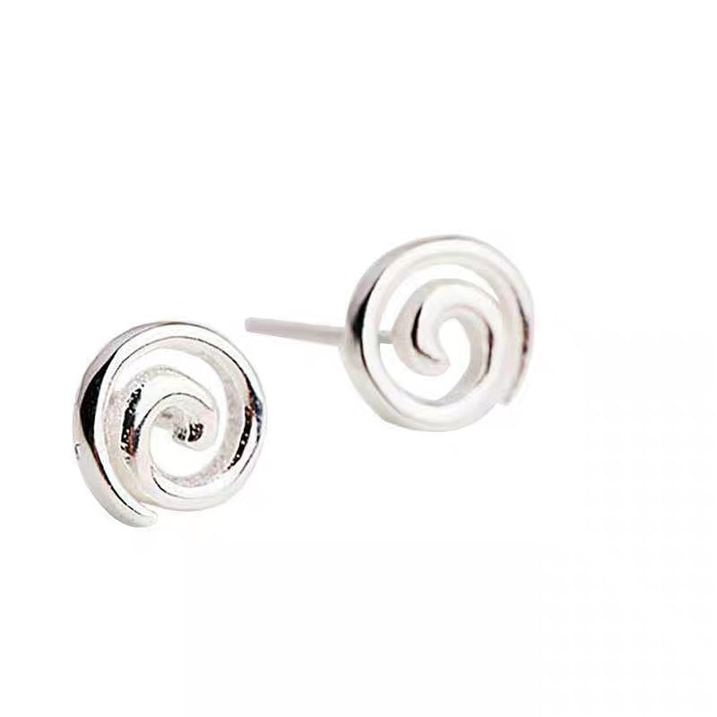 Spin Mini Stud Earrings Women Charm Stud Jewelry Birthday Holiday Gifts