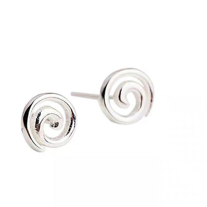 Spin Mini Stud Earrings Women Charm Stud Jewelry Birthday Holiday Gifts