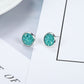 6pairs Glitter Sparkle Stud Earrings Women Jewelry Mom Gift Everyday Wear