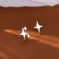 Mismatched Small Star Jewelry Stud Earrings Modern Fashion Women Earrings