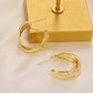 Retro Style Hoop Earrings Special Gift for Women Girl Fashion Jewelry