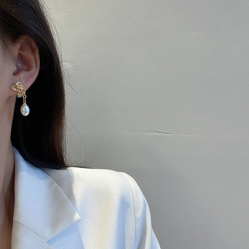 Butterfly Wings Ear Drop Earrings Dangle Women Fashion Jewelry Gift for Her