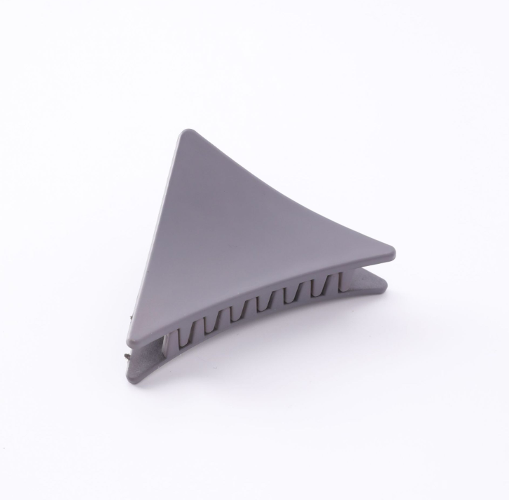 Medium wild color matte triangle hair clip Korean version of horsetail clip bangs clip hair clip