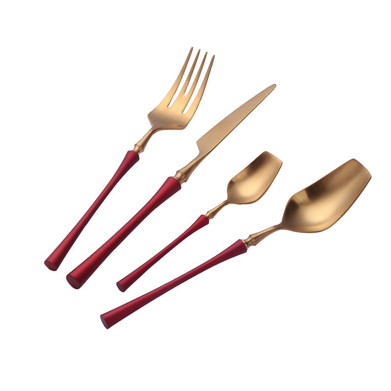 Four-piece Stainless Steel Cutlery Spoon