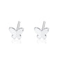 Ladies Butterfly Silver Earrings