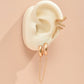 Snake Chain Ear Cuff Ear Studs Earrings Women Fashion Jewelry Gift for Her