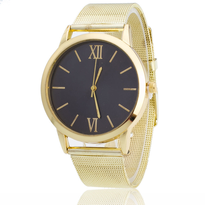 Geneva mesh strap watch