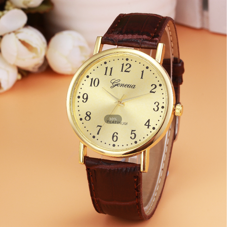 Fashion Temperament Men's Belt Quartz Watch