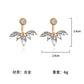 Fashion Jewelry Cute Cherry Blossoms Flower Stud Earrings For Women Cute Jewelry Several Peach Blossoms Earrings