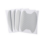 4pcs / set of door stickers carbon fiber scratch-resistant car handle stickers