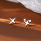 Mismatched Small Star Jewelry Stud Earrings Modern Fashion Women Earrings