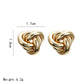 Knot Stud Earrings for Women Girls Fashion Earrings Piercing Jewelry