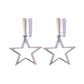 Geometric Star Drop Ear Dangle Fashion Earrings for Women Party Jewelry Gift