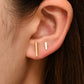 2pc Set Jewelry Simple Stud Earrings Modern Fashion Women Earrings Piercing