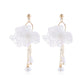 Lace Design Dangling Drop Earrings Women Girls Gifts Jewelry Accessories