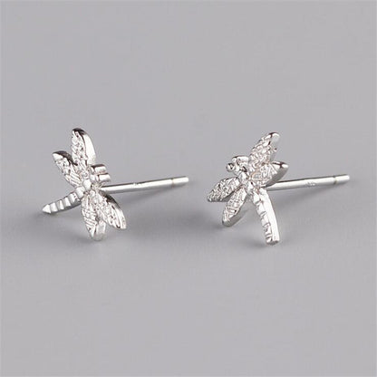 Dragonfly Stud Earrings for Women Girls Fashion Earrings Piercing Jewelry