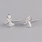 Dragonfly Stud Earrings for Women Girls Fashion Earrings Piercing Jewelry
