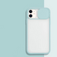 Frosted frame lens phone case
