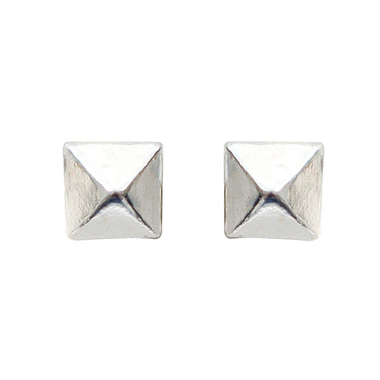 Mini Pyramid Stud Earrings for Women Girls Fashion Earrings Piercing Jewelry