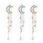 Moon Tassel Pentagram Pendant Hair Clip