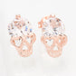 Rhinestone Skull Stud Earrings for Women Girls Fashion Earrings Piercing Jewelry
