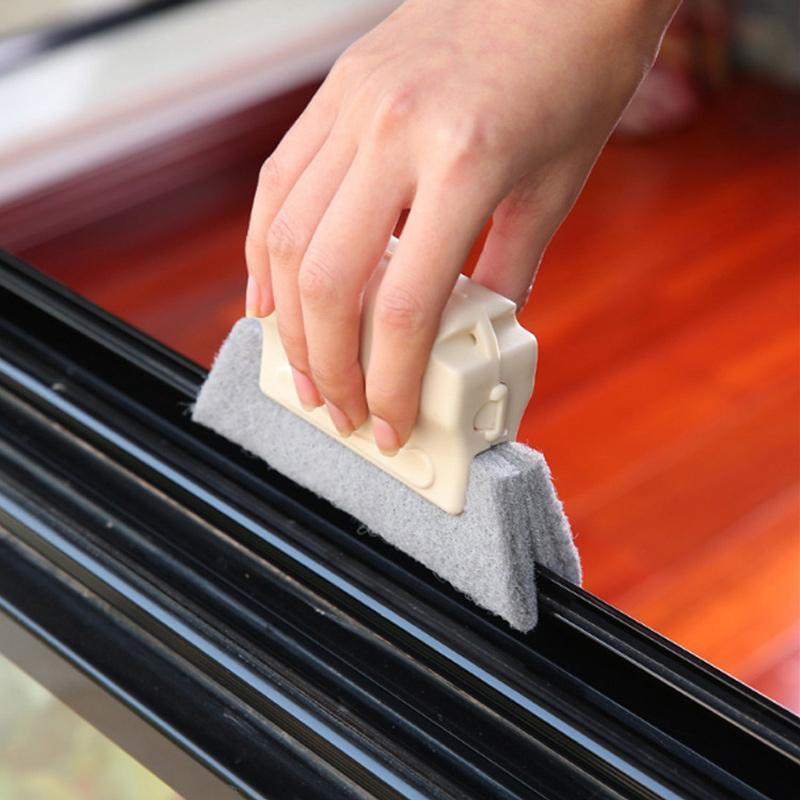 Creative Window Groove Cleaning Gap Brush Slot Cleaner