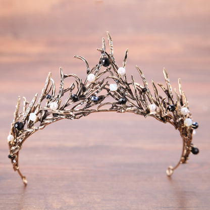 Crystal crown headband