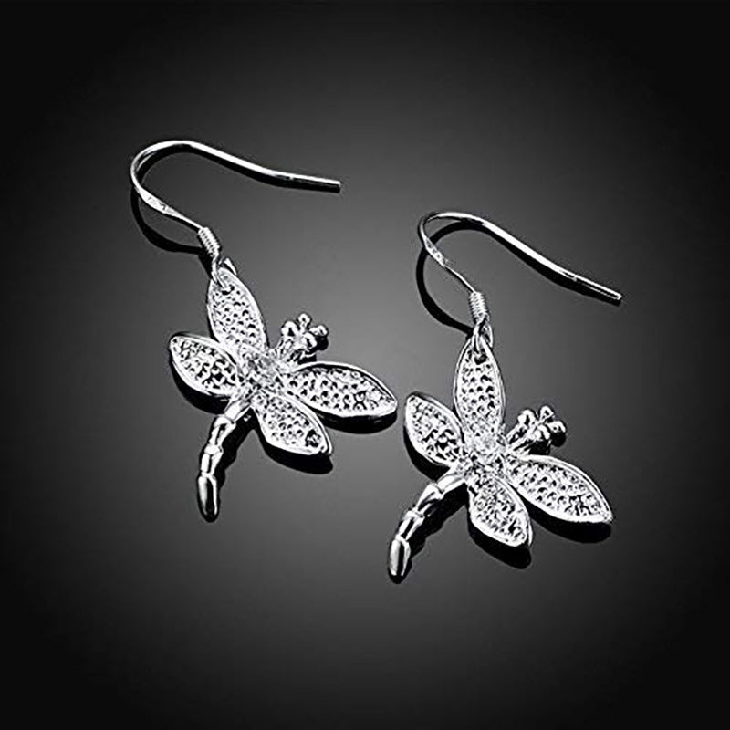 1Pair Dragonfly Drop Earrings Women Jewelry Mom Gift Everyday Wear Earrings