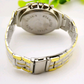Three-eye six-needle fashion steel belt watch men's steel belt watch