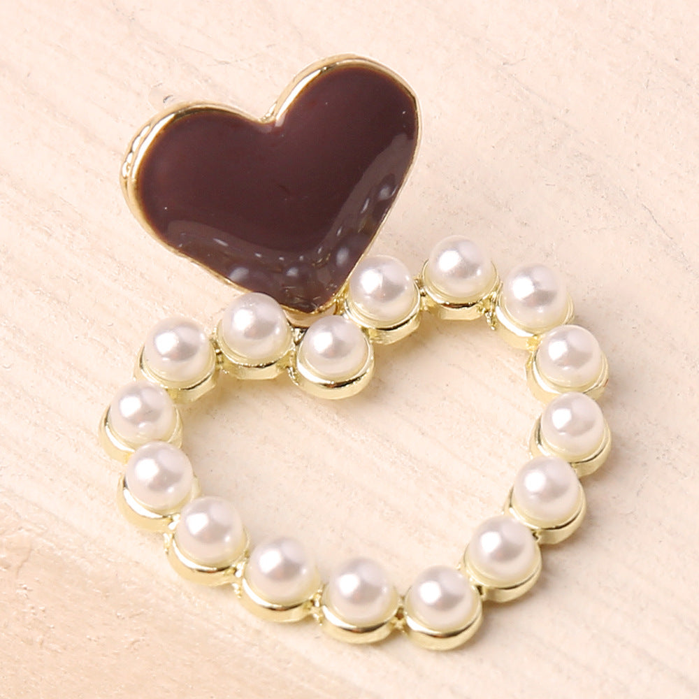 Heart-shaped Gift Earrings Dangle Women Fashion Jewelry Jewellery