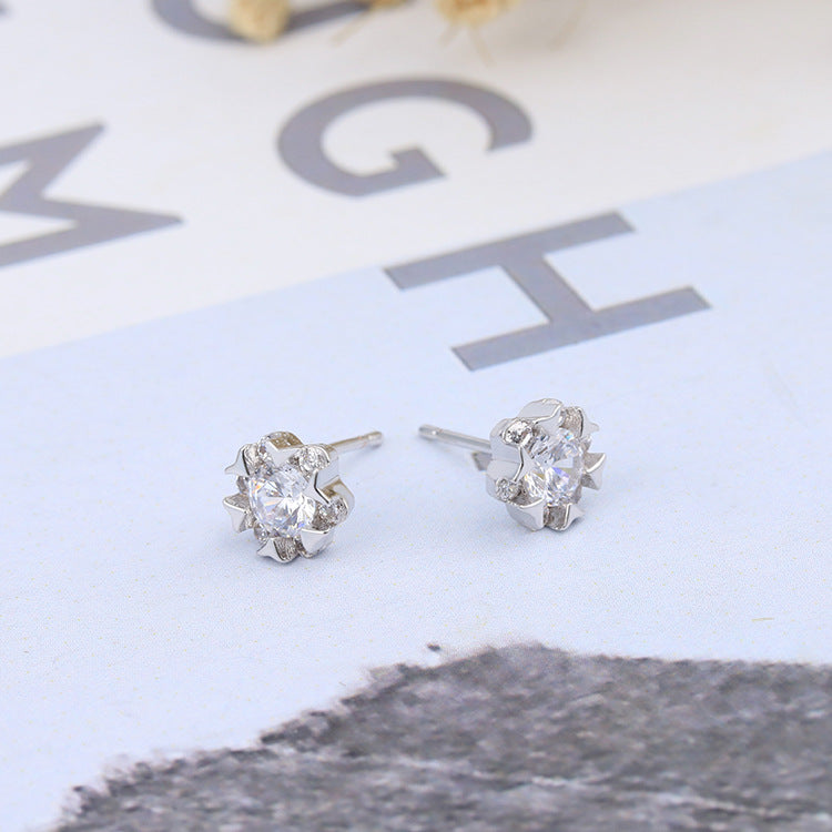 Elegant Stud Earrings Female Girl Fashion Earrings Birthday Holiday Gifts