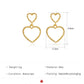 Heart Dots Style Dangle Earring Exquisite Fashion Drop Earrings For Women