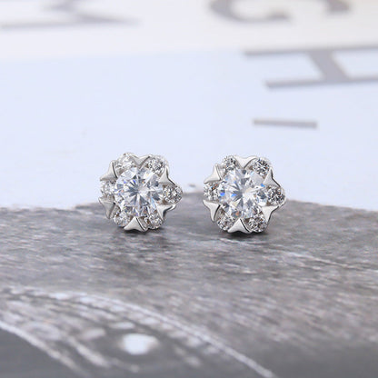 Elegant Stud Earrings Female Girl Fashion Earrings Birthday Holiday Gifts