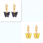 Women's Fashion Colorful Acrylic Butterfly Earrings