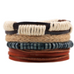 Fashion Beaded Leather Bracelets And Bracelets