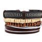 Fashion Beaded Leather Bracelets And Bracelets