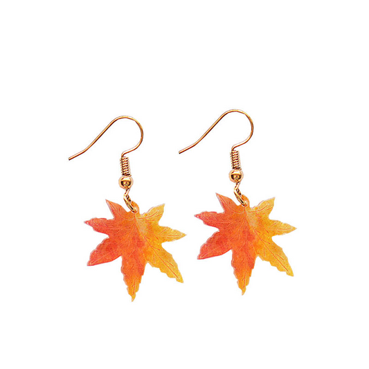 Maple Leaf Jewelry Fashion Dangle Earrings for Girls Party Birthday Gift