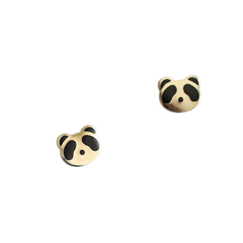 Panda Stud Earrings for Women Girls Fashion Earrings Piercing Jewelry