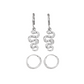 Snake Detail Drop Earrings Cute Dangle Earrings Women Jewelry Gift for Her