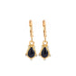 Black Teardrop Dangle Earring Exquisite Fashion Drop Earrings For Women