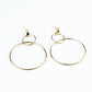 Simple Personality Exaggerated Long Geometric Earrings