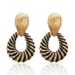 Golden Shell Dangle Earring Exquisite Fashion Drop Earrings For Women