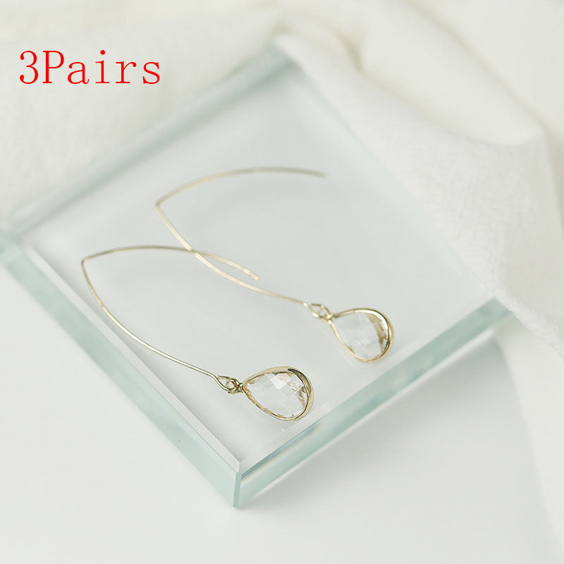 Crystal Drop Earrings