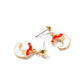 Christmas Santa Dangle Earring Exquisite Fashion Drop Earrings For Women