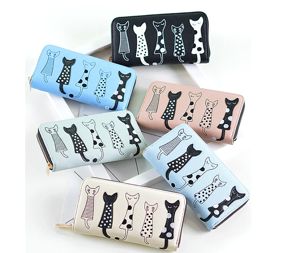 Women Cat Cartoon Wallet