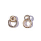 Round-shaped Mismatched Gift Earrings Dangle Women Fashion Jewelry Jewellery