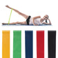 5 Level Resistance Rubber Bands Yoga Training Elastic Bands