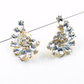 Angel Wing Statement Crystal Earring