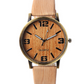 Wood Grain  Style Wrist Watch