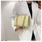 Lingge Chain Bag Fashion Messenger Shoulder
